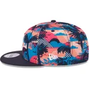 mehrfarbige-flache-snapback-kappe-9fifty-printed-spring-training-fan-pack-2025-der-atlanta-braves-mlb-von-new-era