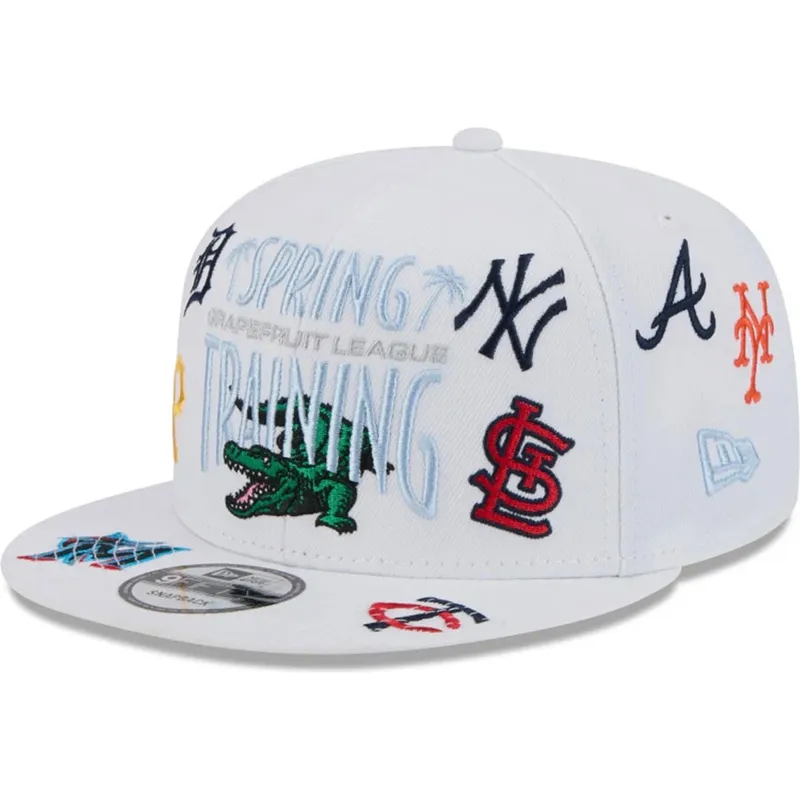 cepice-rovna-bila-snapback-9fifty-scatter-spring-training-fan-pack-2025-mlb-new-era