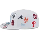 cepice-rovna-bila-snapback-9fifty-scatter-spring-training-fan-pack-2025-mlb-new-era
