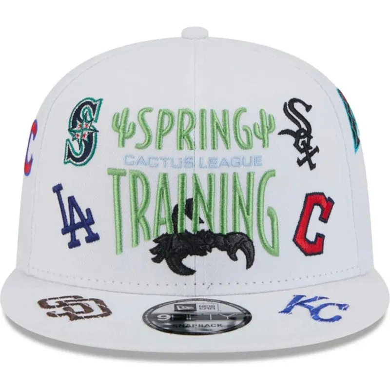cepice-rovna-bila-snapback-9fifty-scatter-spring-training-fan-pack-2025-mlb-new-era