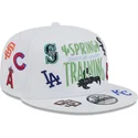weisse-flache-snapback-kappe-9fifty-scatter-spring-training-fan-pack-2025-von-mlb-cactus-league-logo-von-new-era