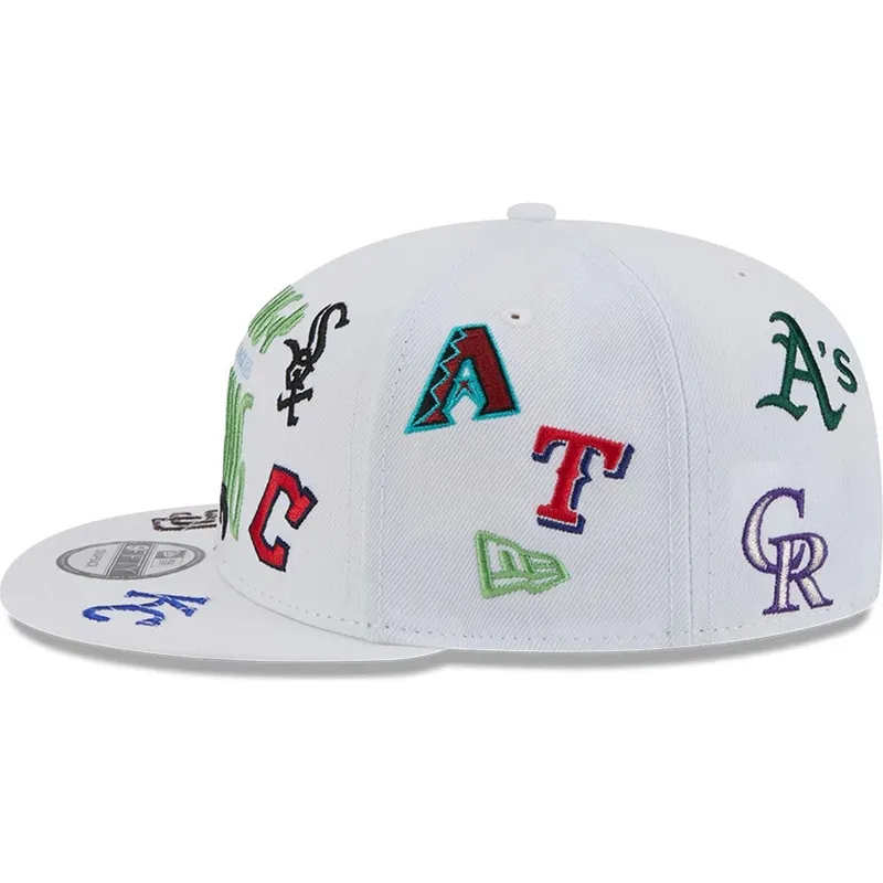 cepice-rovna-bila-snapback-9fifty-scatter-spring-training-fan-pack-2025-mlb-new-era