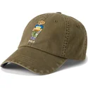 cepice-zaoblena-zelena-nastavitelny-classic-sport-bear-polo-ralph-lauren