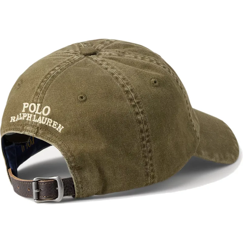 cepice-zaoblena-zelena-nastavitelny-classic-sport-bear-polo-ralph-lauren