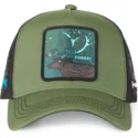 cepice-zaoblena-zelena-snapback-forest-for2-jelen-mytologicka-stvoreni-capslab