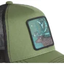 cepice-zaoblena-zadne-zvire-zelena-snapback-ciervo-forest-for2-beasts-jelen-bestie-capslab