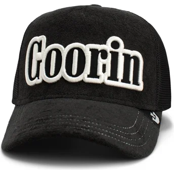 Μαύρο καπέλο τράκερ Full Flavor Wordmark French Terry από την Goorin Bros.