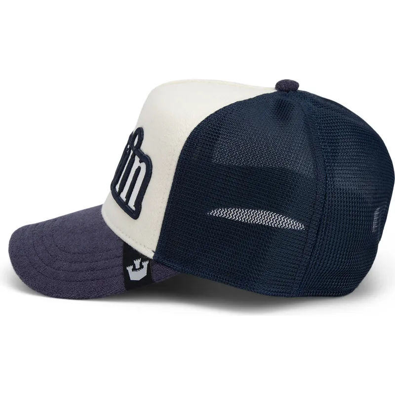 cepice-zaoblena-namornicka-modra-snapback-flavor-wordmark-french-terry-the-farm-goorin-bros