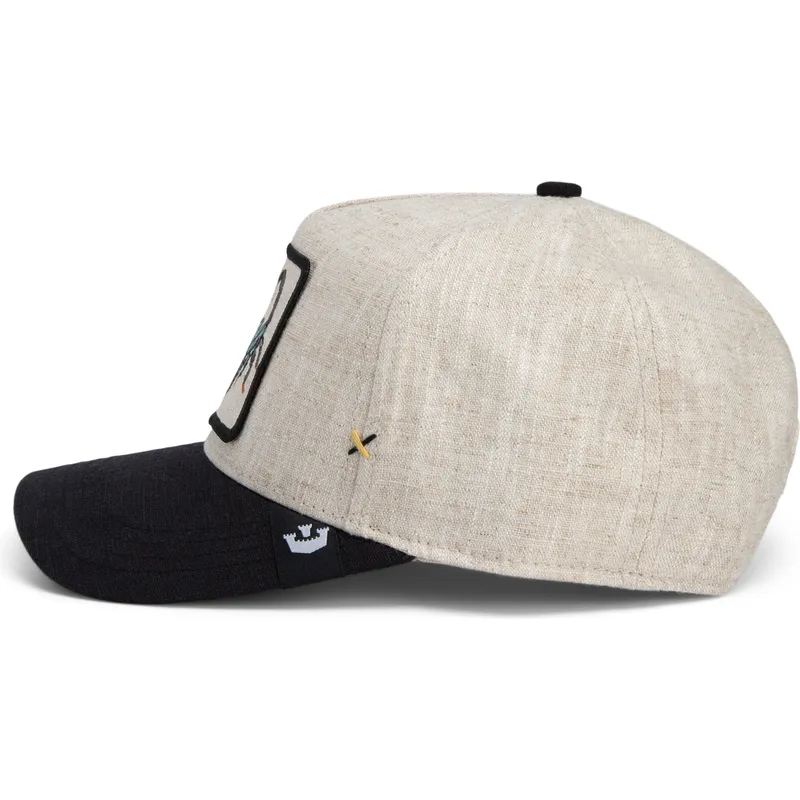 cepice-zaoblena-bezova-snapback-deadly-lethal-linen-rugged-comfort-the-farm-goorin-bros