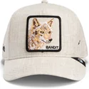 cepice-zaoblena-bezova-snapback-bandit-coyote-cloth-rugged-comfort-the-farm-the-farm-de-goorin-bros