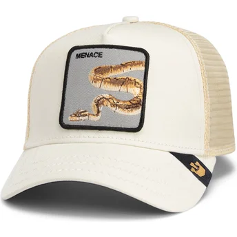 Cap zaoblená beige snapback The Farm de Goorin Bros.
