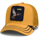 trucker-cap-gelb-ente-lucky-gotta-be-quicker-core-canvas-the-farm-von-goorin-bros