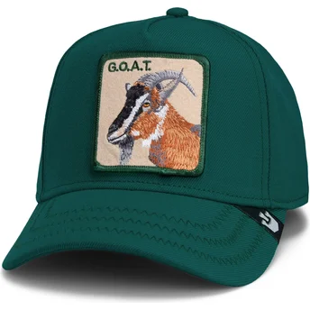 Čepice zaoblená zelená snapback G.O.A.T. Greatest Field 100 The Farm Goorin Bros.