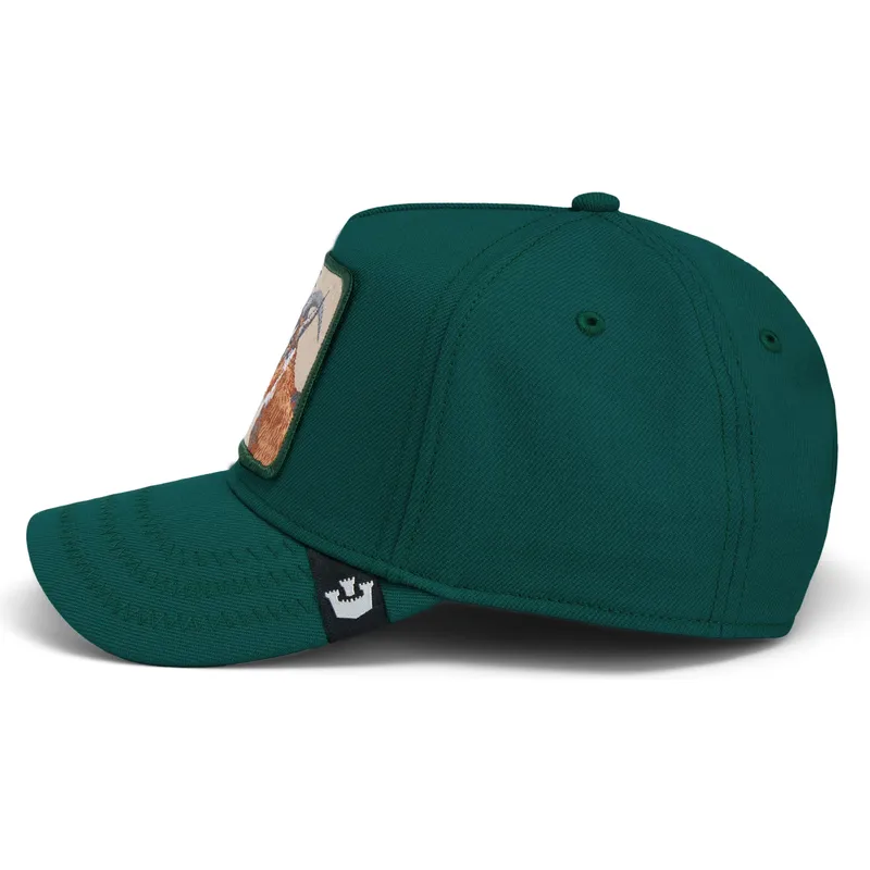 cepice-zaoblena-zelena-snapback-goat-greatest-field-100-the-farm-goorin-bros