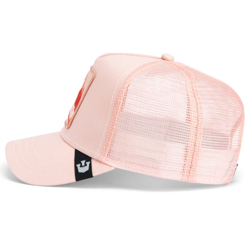 trucker-cap-rosa-tukan-paradise-toucan-mirage-chroma-wave-the-farm-von-goorin-bros