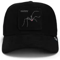 trucker-cap-schwarz-spinne-daddy-the-suede-spider-global-core-micro-suede-the-farm-von-goorin-bros