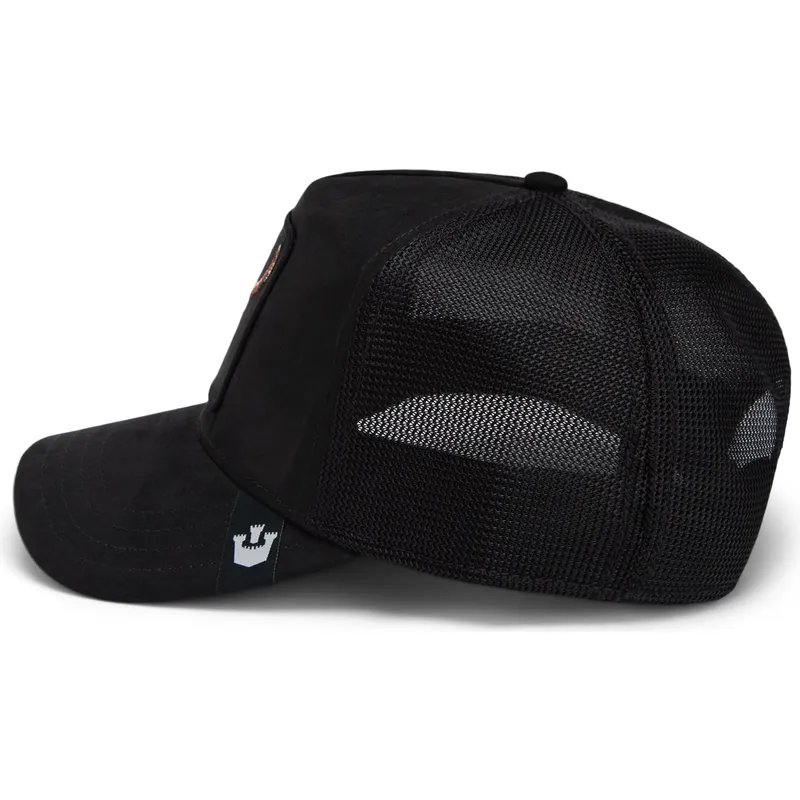 cepice-zaoblena-cerna-snapback-dead-the-suede-skull-global-core-micro-suede-the-farm-goorin-bros