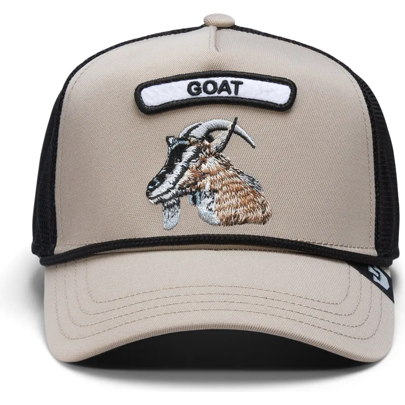 truckerkeps-beige-och-svart-get-gb2-goat-the-rocker-the-farm-fran-goorin-bros