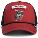 cepice-zaoblena-zadne-zvire-cervena-snapback-toro-gb2-raging-bull-the-rocker-the-farm-the-farm-de-goorin-bros