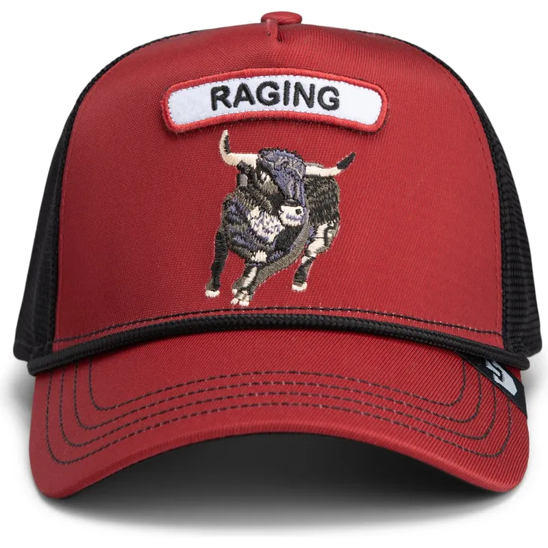 cepice-zaoblena-cervena-snapback-gb2-raging-bull-the-rocker-the-farm-goorin-bros