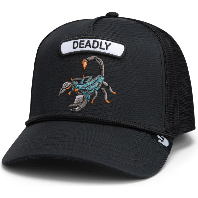 svart-trucker-keps-skorpion-gb2-deadly-scorp-the-rocker-the-farm-fran-goorin-bros