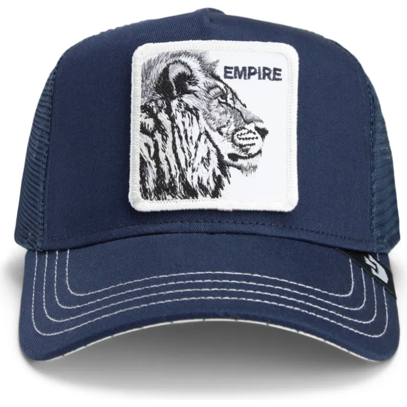 cepice-zaoblena-namornicka-modra-snapback-the-empire-lion-fab-farm-the-farm-goorin-bros