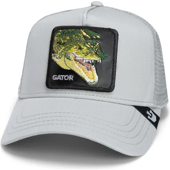 Čepice zaoblená šedá snapback Gator Swamp Monster Core Combo The Farm Goorin Bros.