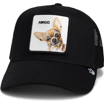 Trucker-Cap schwarz Chihuahua-Hund The Amigo Core Combo The Farm von Goorin Bros.