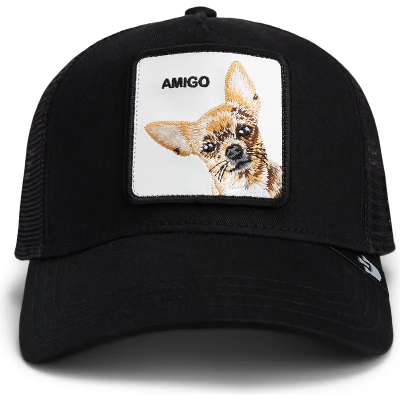 svart-trucker-keps-chihuahua-hund-the-amigo-core-combo-the-farm-fran-goorin-bros