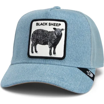 Καπέλο trucker μπλε πρόβατο The Black Sheep Global Core Denim The Farm της Goorin Bros.