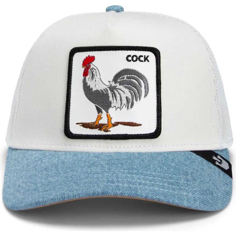 cepice-zaoblena-bila-snapback-cock-rooster-fan-institution-ball-club-global-core-denim-the-farm-goorin-bros cepice-zaoblena-bila-snapback-cock-rooster-fan-institution-ball-club-global-core-denim-the-farm-goorin-bros