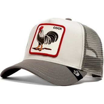 Καπέλο τράκερ γκρι κόκορας The Cock Global Core The Farm...