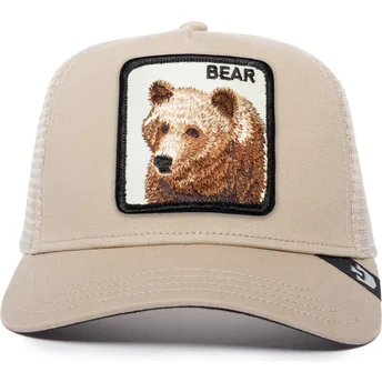 Goorin Bros. The Bear Global Core The Farm Beige Trucker Hat