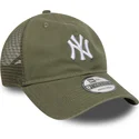 gorra-trucker-verde-9twenty-colour-pack-de-new-york-yankees-mlb-de-new-era