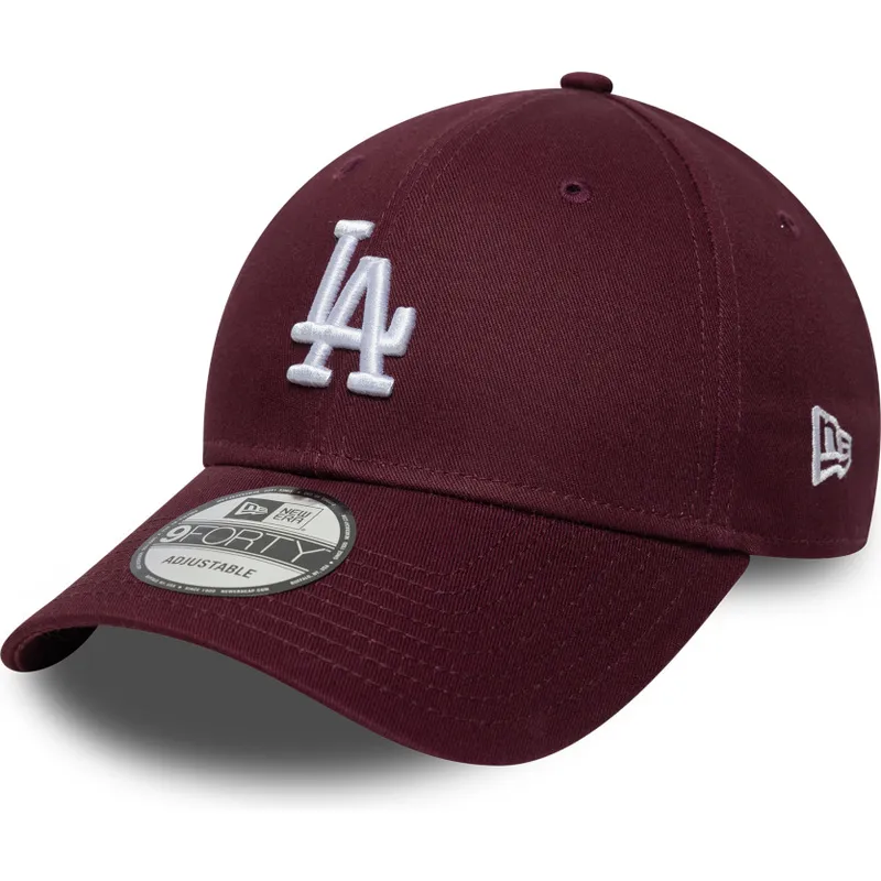 cepice-zaoblena-cervena-nastavitelny-9forty-colour-pack-los-angeles-dodgers-mlb-new-era