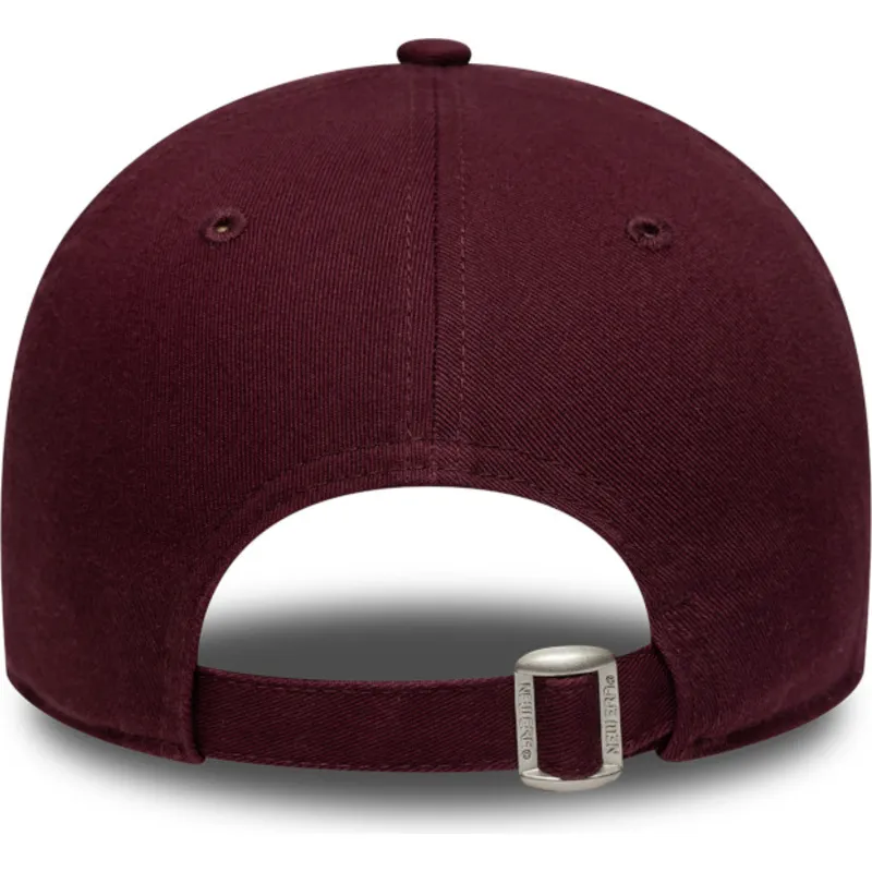 gebogene-bordeauxrote-verstellbare-9twenty-colour-pack-kappe-der-new-york-yankees-mlb-von-new-era