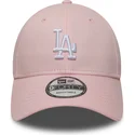 cepice-zaoblena-ruzova-nastavitelny-9forty-colour-pack-los-angeles-dodgers-mlb-new-era
