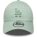 justerbar-ljusgron-bojd-keps-med-gront-los-angeles-dodgers-logotyp-9forty-colour-pack-fran-new-era-mlb