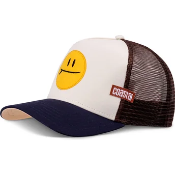 Gorra trucker beige y azul marino Surf And Smile HFT de...