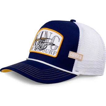 Čepice zaoblená žádné zvíře námořnická modrá snapback King Of The Surf HFT Coastal