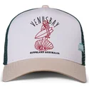 coastal-venus-bay-hft-vit-gron-och-beige-truckerkeps