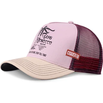 Coastal Club Morocco HFT Pink and Beige Trucker Hat