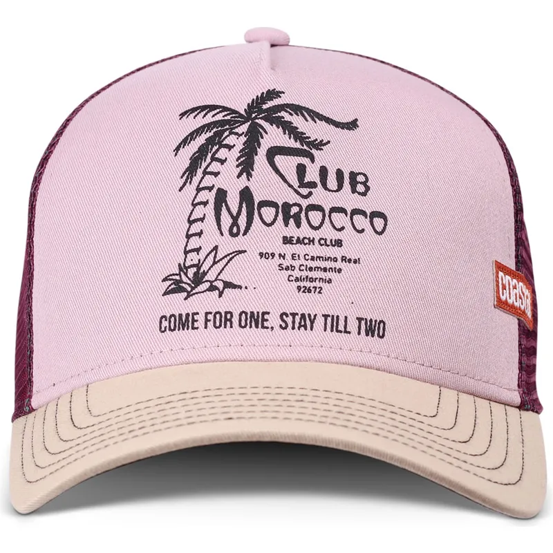 cepice-zaoblena-ruzova-snapback-club-morocco-hft-coastal cepice-zaoblena-ruzova-snapback-club-morocco-hft-coastal