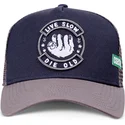 coastal-live-slow-die-old-hft-navy-blue-and-grey-trucker-hat