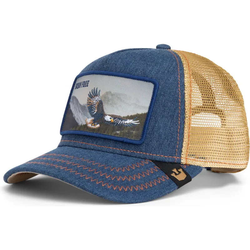 cepice-zaoblena-namornicka-modra-snapback-born-free-wild-heart-the-farm-goorin-bros cepice-zaoblena-namornicka-modra-snapback-born-free-wild-heart-the-farm-goorin-bros