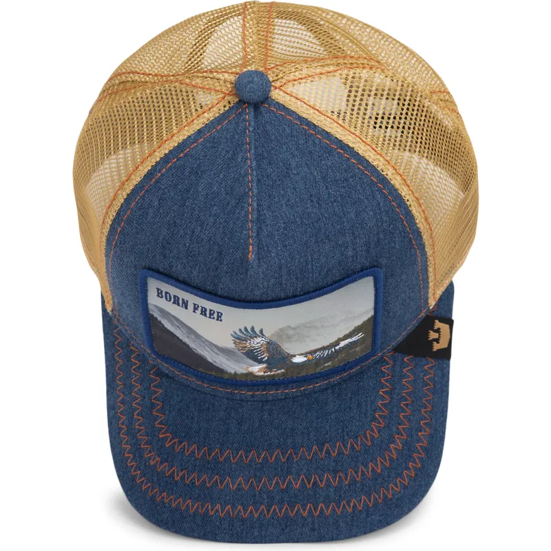 cepice-zaoblena-namornicka-modra-snapback-born-free-wild-heart-the-farm-goorin-bros cepice-zaoblena-namornicka-modra-snapback-born-free-wild-heart-the-farm-goorin-bros