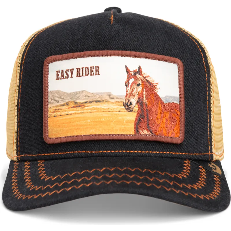 cepice-zaoblena-cerna-snapback-easy-rider-wild-heart-the-farm-goorin-bros