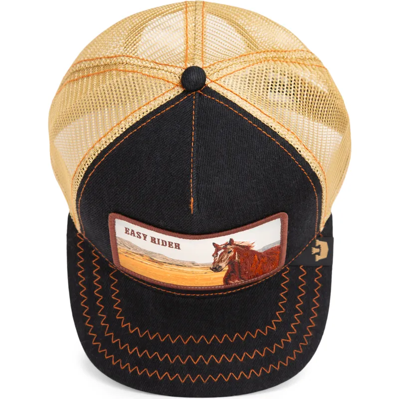 cepice-zaoblena-cerna-snapback-easy-rider-wild-heart-the-farm-goorin-bros