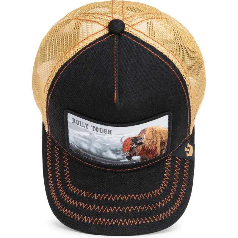 cepice-zaoblena-cerna-snapback-built-tough-wild-heart-the-farm-goorin-bros