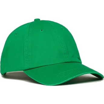 Čepice zaoblená zelená nastavitelný Vintage Embroidered Drop Kick Green Superdry